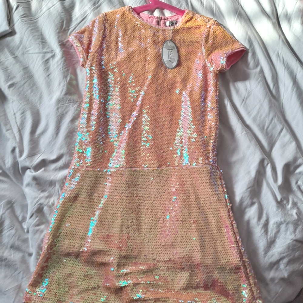 Franchise girl very stunning/sequenced dress